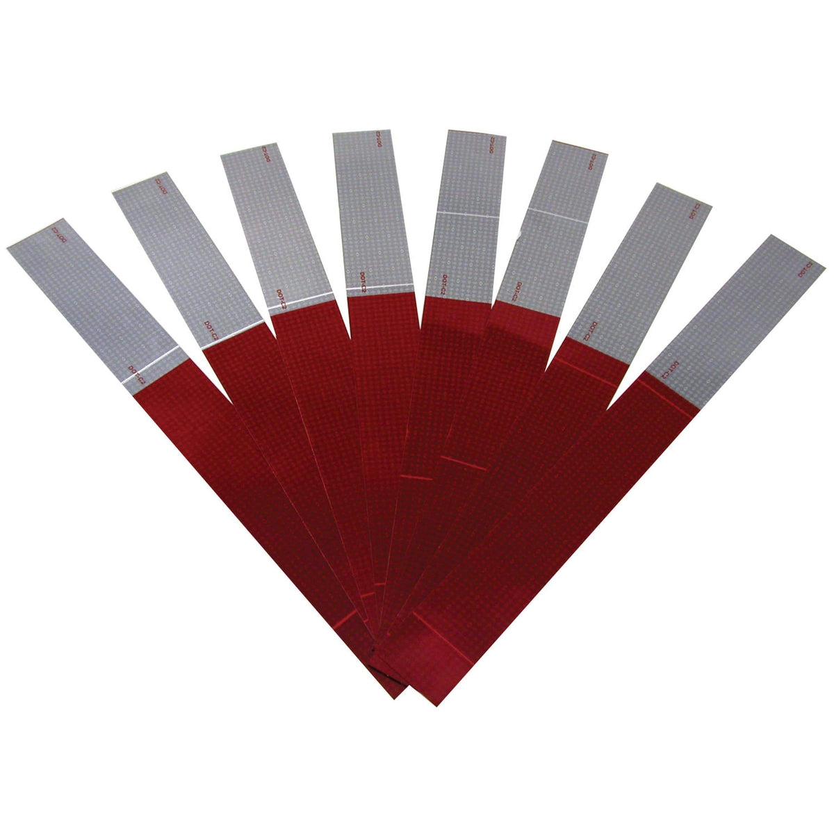 Anderson Marine Qualifies for Free Shipping Anderson Reflective Marking Tape Strip 2" Red/White 8-Strip Kit #465K