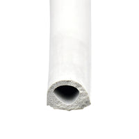 AP Products Qualifies for Free Shipping AP Products Non-Ribbed D-Seal with PSA White Tape White 1/2