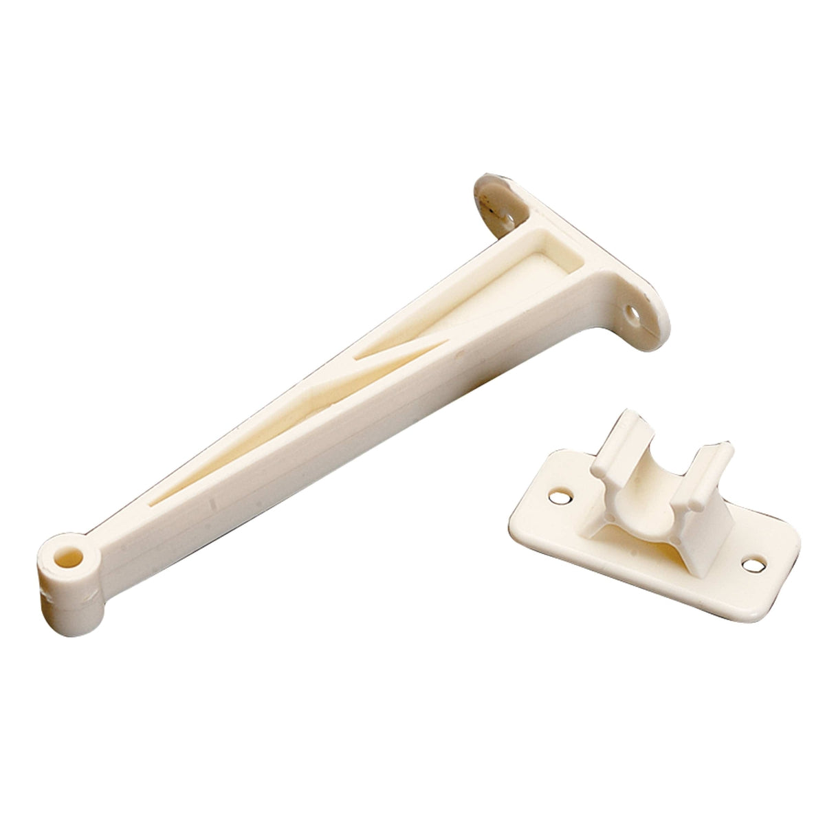 AP Products Qualifies for Free Shipping AP Products Plastic Door Holdback 3" Colonial White #013-086