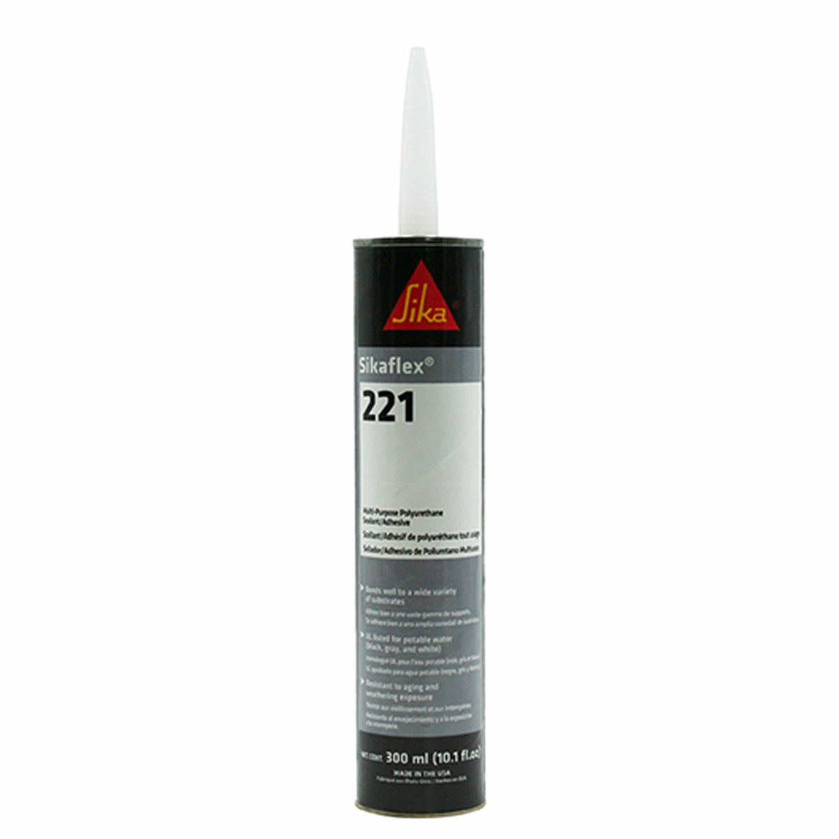 AP Products Qualifies for Free Shipping AP Products Sikaflex-221 Aluminum Gray #017-90892