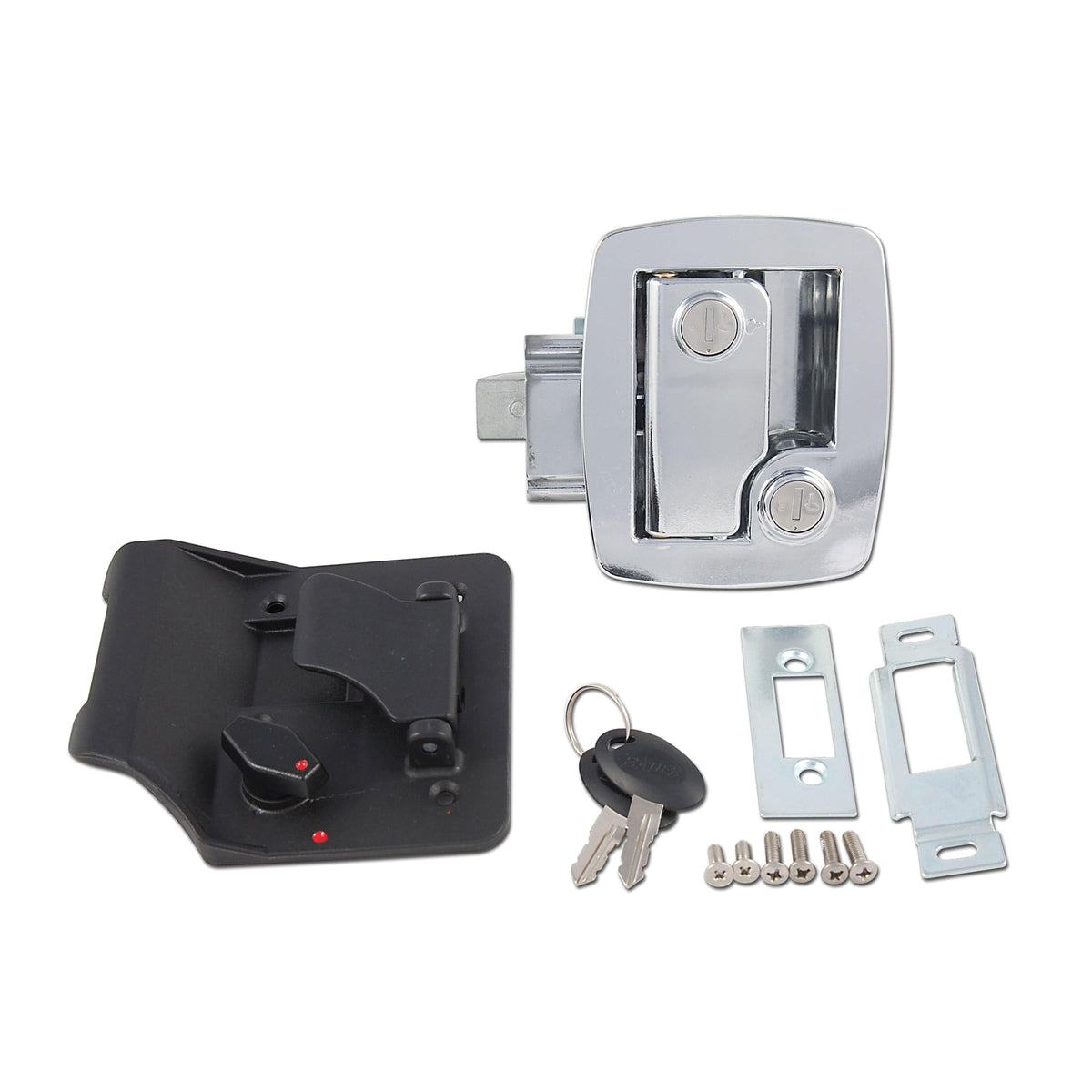 AP Products Qualifies for Free Shipping AP Products Standard Bauer Travel Trailer Lock Chrome #013-535