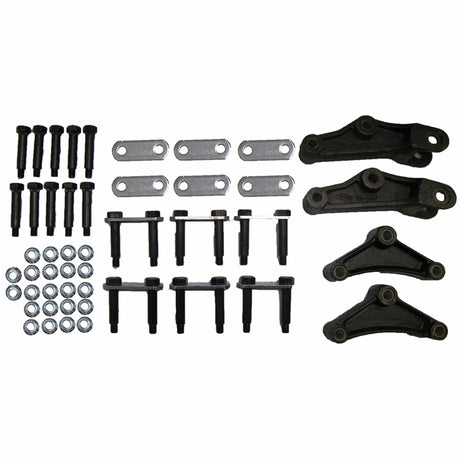AP Products Qualifies for Free Shipping AP Products Tandem Axle Shackle Kit Triple 33" Axle Space EQ-104/105 #014-121100