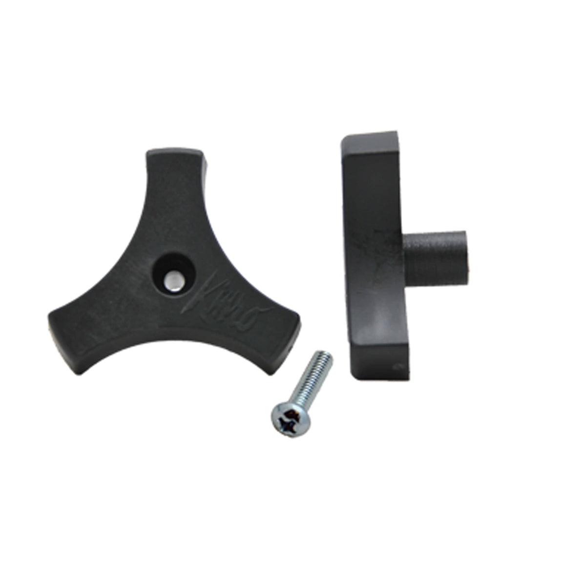 AP Products Qualifies for Free Shipping AP Products Window Crank Knob with Screw 2" Black #013-513