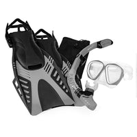 Aqua Leisure Qualifies for Free Shipping Aqua Leisure Dyna 5-Piece Dive Set Adult Size L/XL #DPX18230S4L