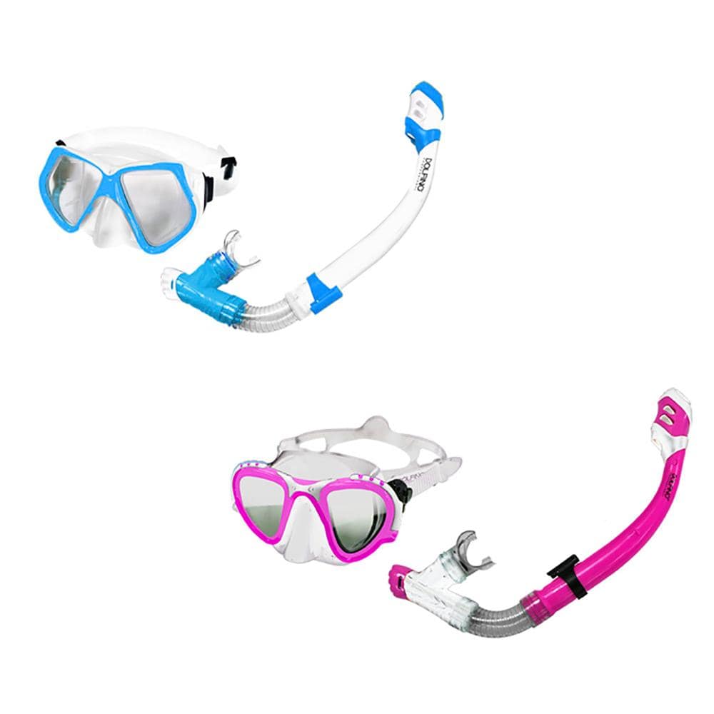 Aqua Leisure Qualifies for Free Shipping Aqua Leisure Gemini Pro Combo Dive Set Mask/Snorkel Adult #DPC17864A2P4