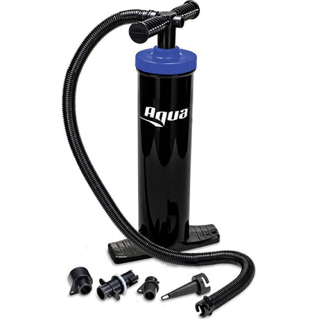 Aqua Leisure Qualifies for Free Shipping Aqua Leisure Heavy-Duty Dual Action Hand Pump with 4 Tips #AQX18967