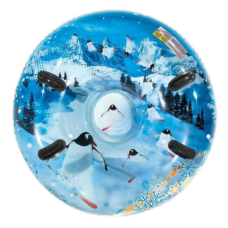 Aqua Leisure Qualifies for Free Shipping Aqua Leisure Mega Air Penguin 48" Snowtube 2-Person Tube #AW-4452TWM