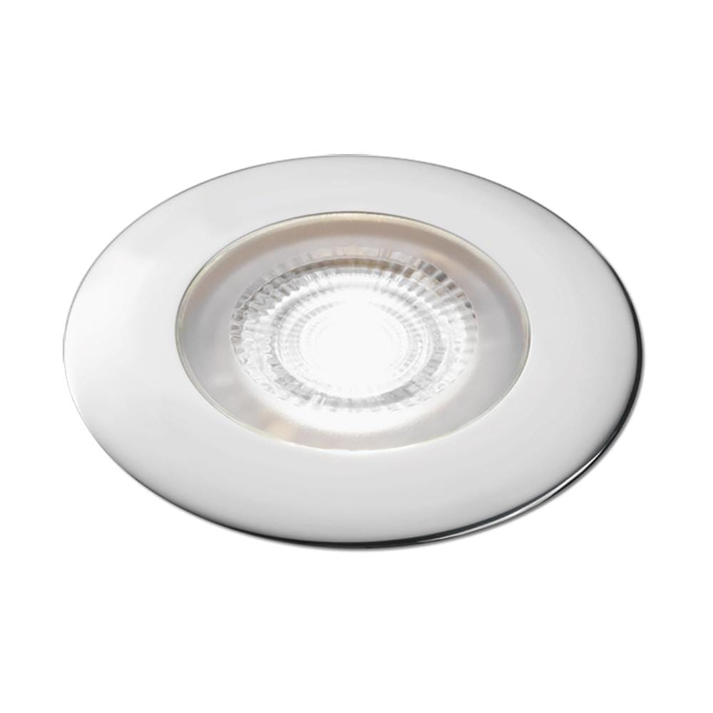 Aqua Signal Atlanta White/Red LED Down Light Chrome #16622-7