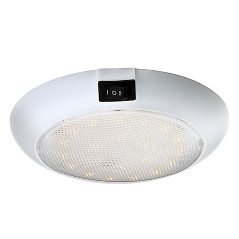 Aqua Signal Qualifies for Free Shipping Aqua Signal Colombo Dome Light White Housing with Switch #16602-7