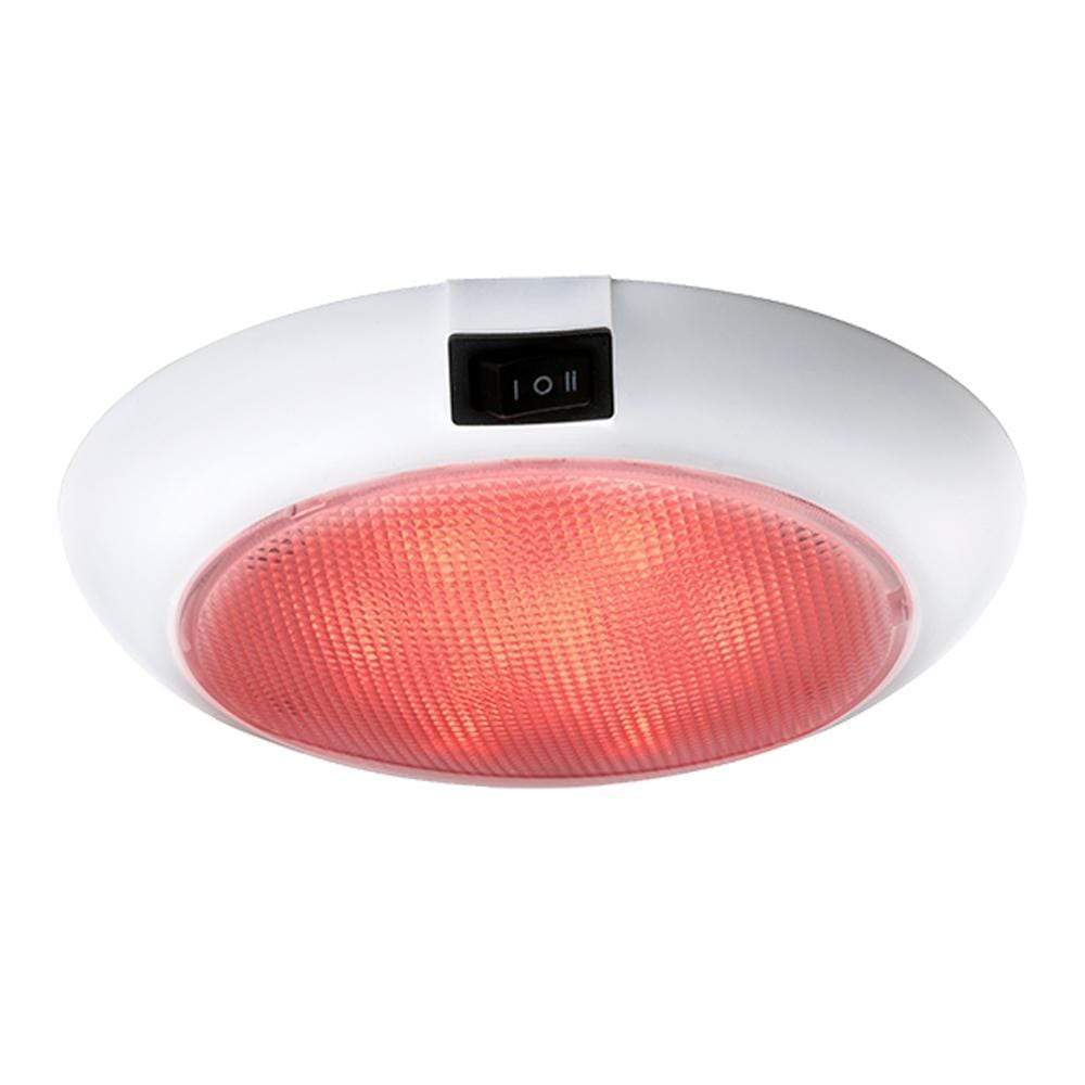 Aqua Signal Qualifies for Free Shipping Aqua Signal Colombo Dome Light White Housing with Switch #16602-7