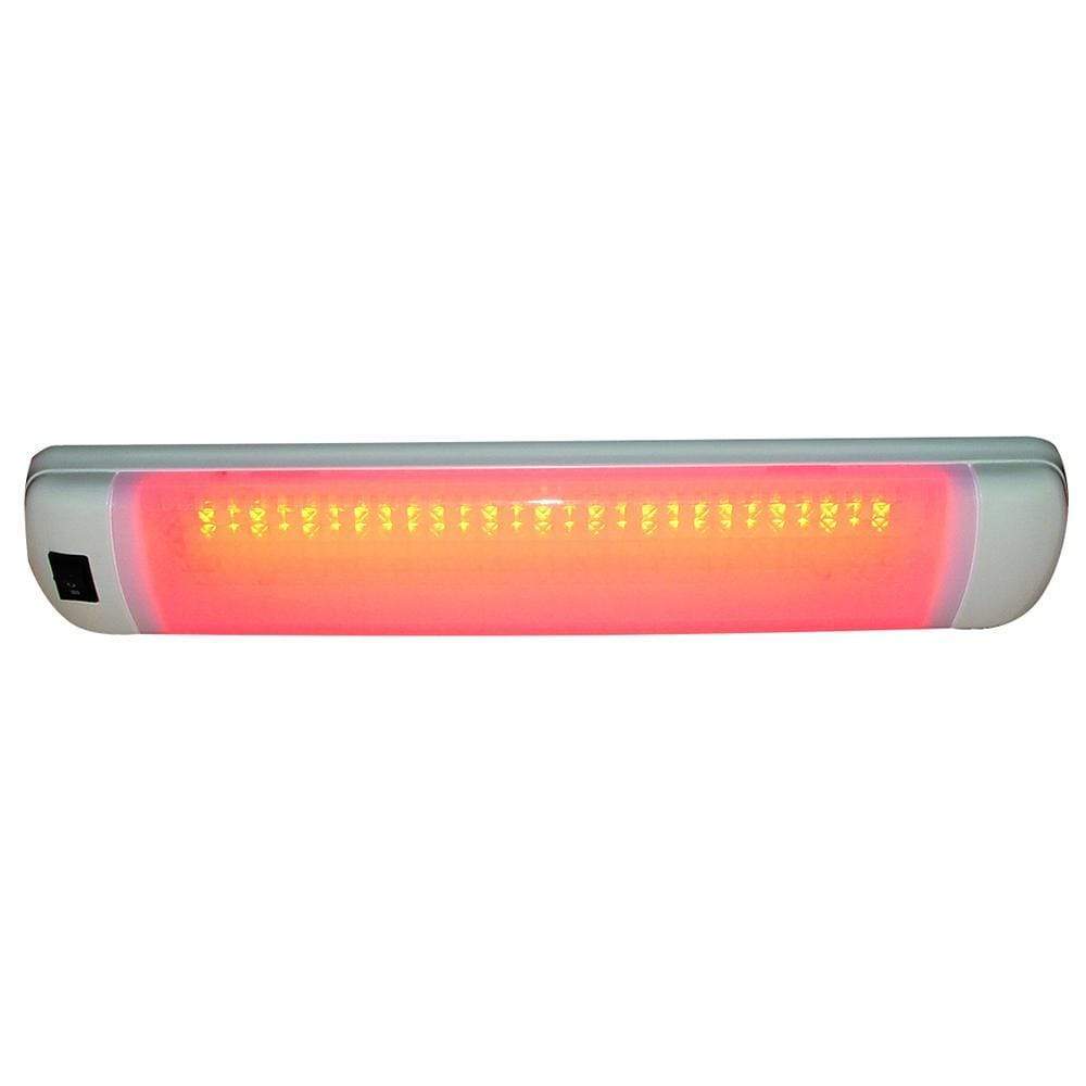 Aqua Signal Qualifies for Free Shipping Aqua Signal Maputo Rectangular Red/White LED with Rocker Switch #16530-7