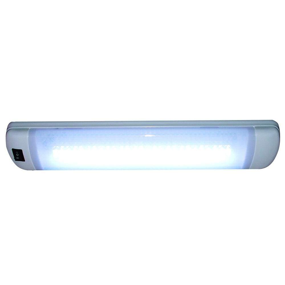 Aqua Signal Qualifies for Free Shipping Aqua Signal Maputo Rectangular White/White LED with Rocker #16531-7