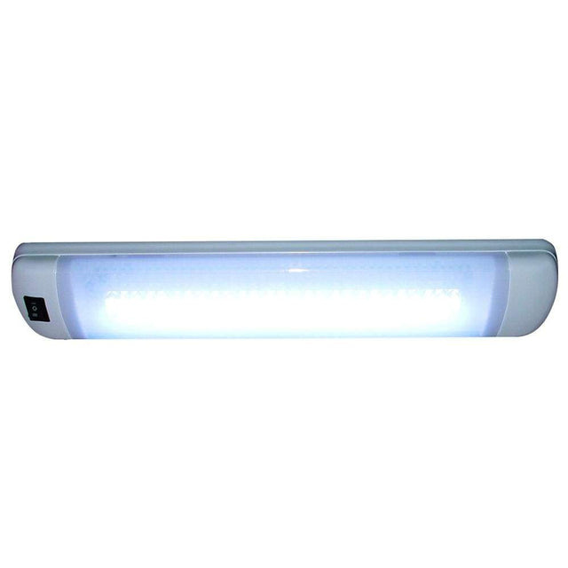 Aqua Signal Qualifies for Free Shipping Aqua Signal Maputo Rectangular White/White LED with Rocker #16531-7