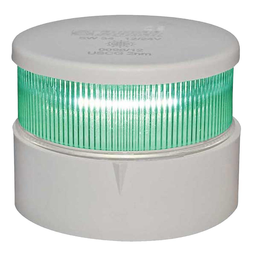 Aqua Signal Qualifies for Free Shipping Aqua Signal Series 34 Green All-Round Mast Mount LED #34003-7