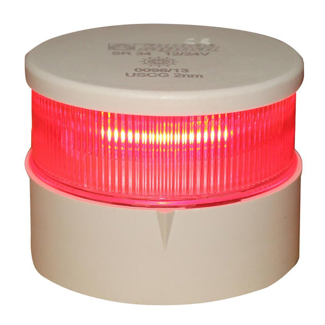 Aqua Signal Qualifies for Free Shipping Aqua Signal Series 34 Red All-Round Mast Mount LED #34005-7