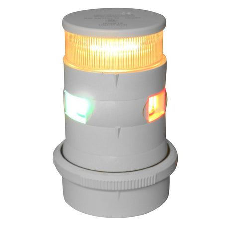 Aqua Signal Qualifies for Free Shipping Aqua Signal Series 34 Tri Color/Anchor LED Mast Mount #34707-7