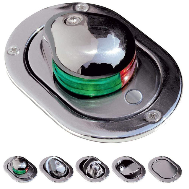 Aqua Signal Qualifies for Free Shipping Aqua Signal Tell Tale Bi-Color Hideaway #24600-7