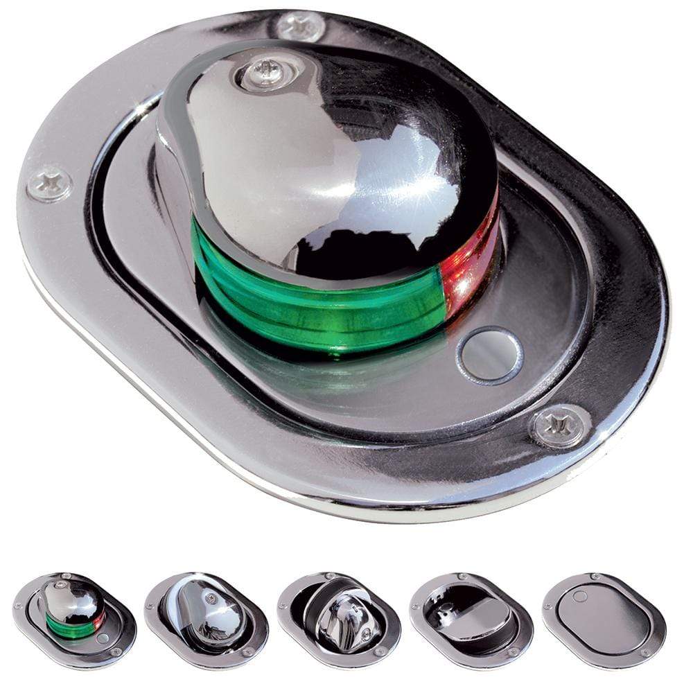 Aqua Signal Qualifies for Free Shipping Aqua Signal Tell Tale Bi-Color Hideaway #24600-7