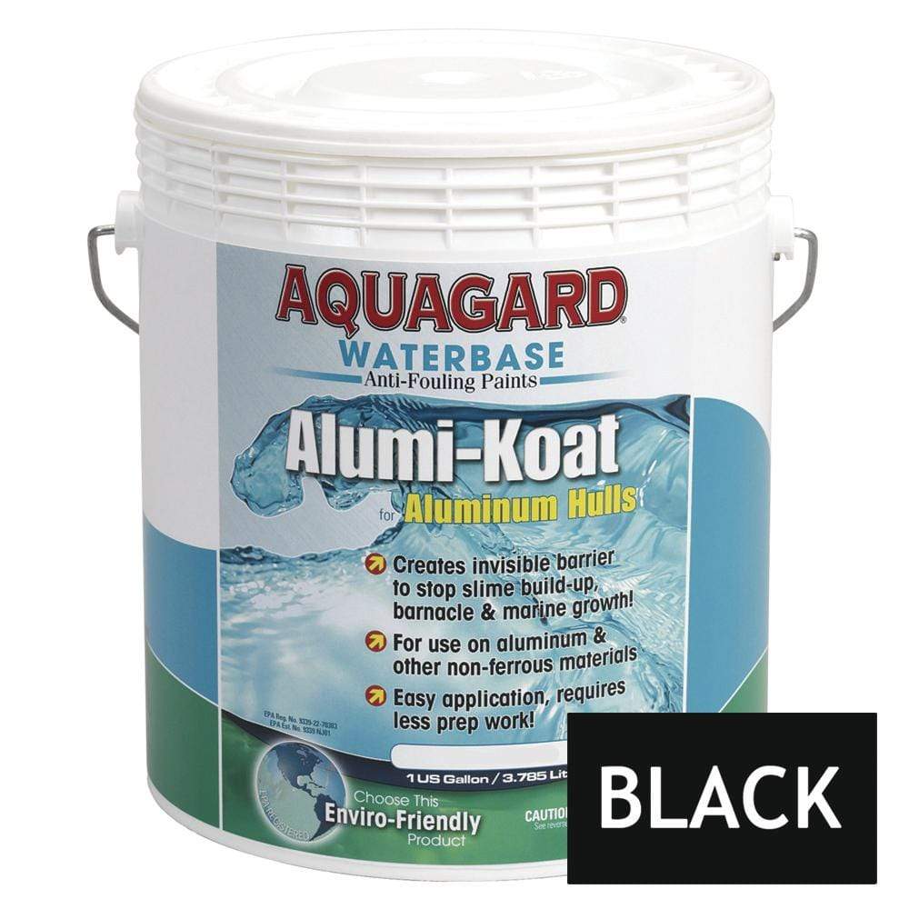 Aquagard Qualifies for Free Shipping Aquagard II Alumi-Koat Anti-Fouling Waterbased 1 Gallon Black #70101