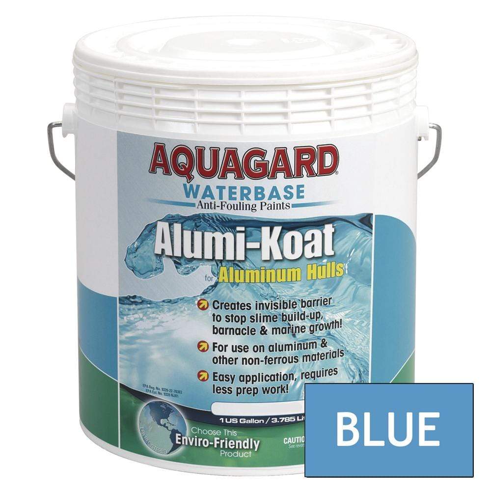 Aquagard Qualifies for Free Shipping Aquagard II Alumi-Koat Anti-Fouling Waterbased 1 Gallon Blue #70106