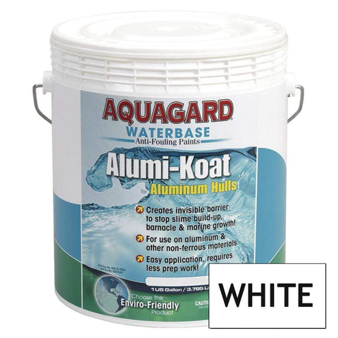 Aquagard Qualifies for Free Shipping Aquagard II Alumi-Koat Anti-Fouling Waterbased 1 Gallon White #70107