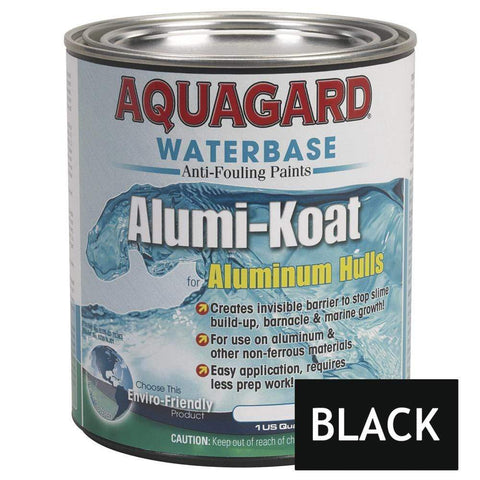 Aquagard Qualifies for Free Shipping Aquagard II Alumi-Koat Anti-Fouling Waterbased 1 Quart Black #70001