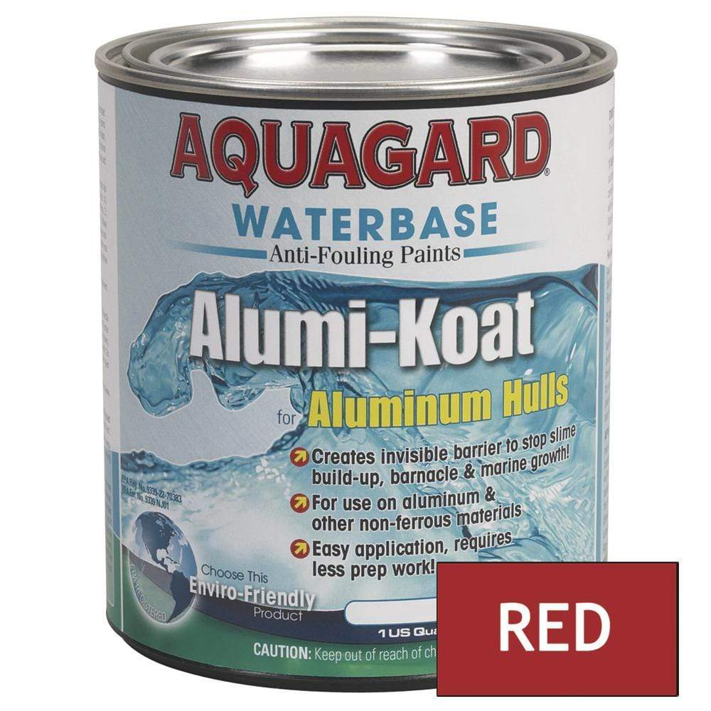 Aquagard Qualifies for Free Shipping Aquagard II Alumi-Koat Anti-Fouling Waterbased 1 Quart Red #70002