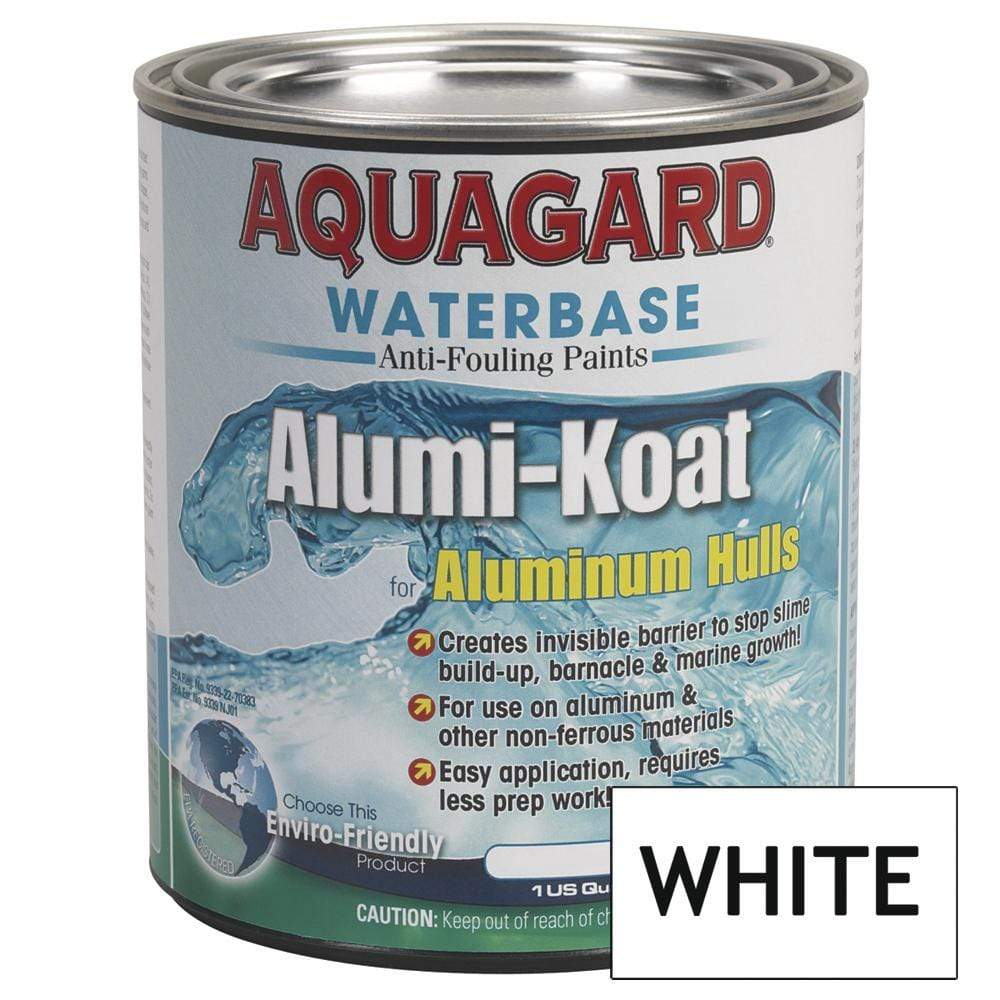 Aquagard Qualifies for Free Shipping Aquagard II Alumi-Koat Anti-Fouling Waterbased 1 Quart White #70007