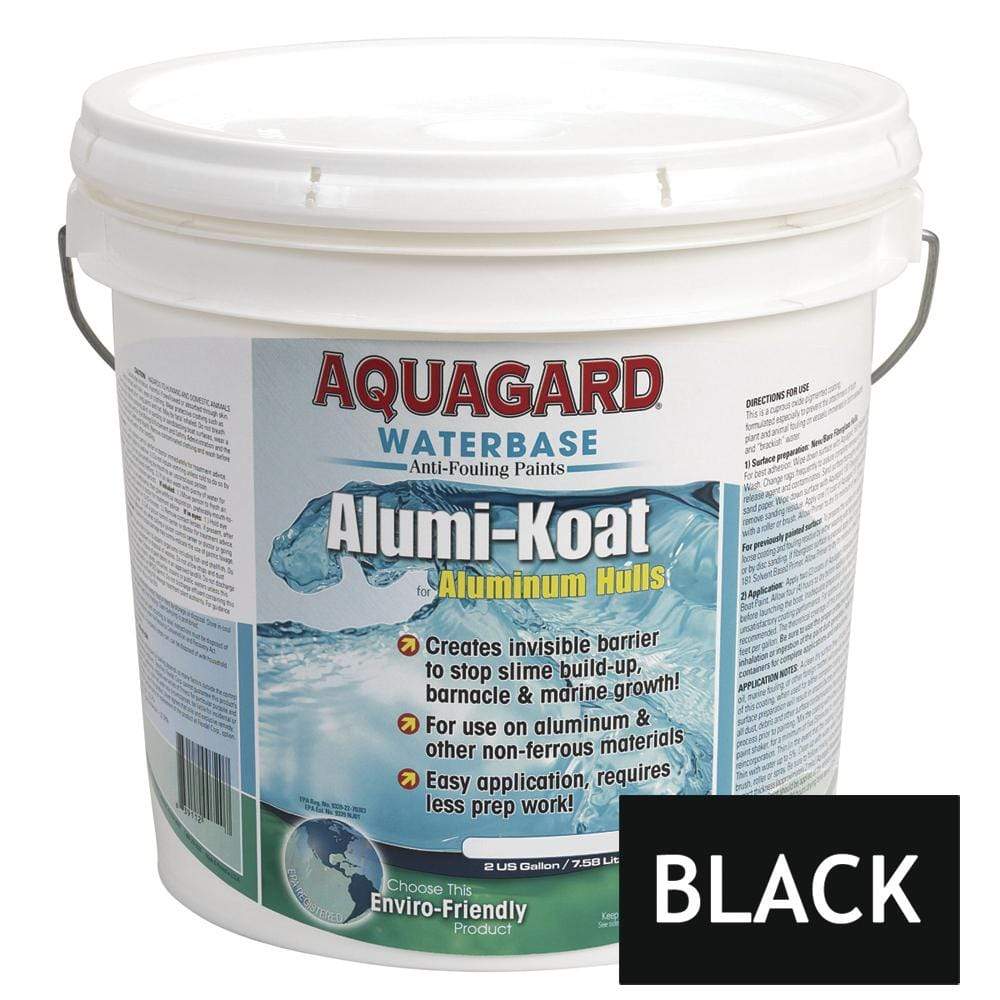 Aquagard Qualifies for Free Shipping Aquagard II Alumi-Koat Anti-Fouling Waterbased 2 Gallon Black #70201