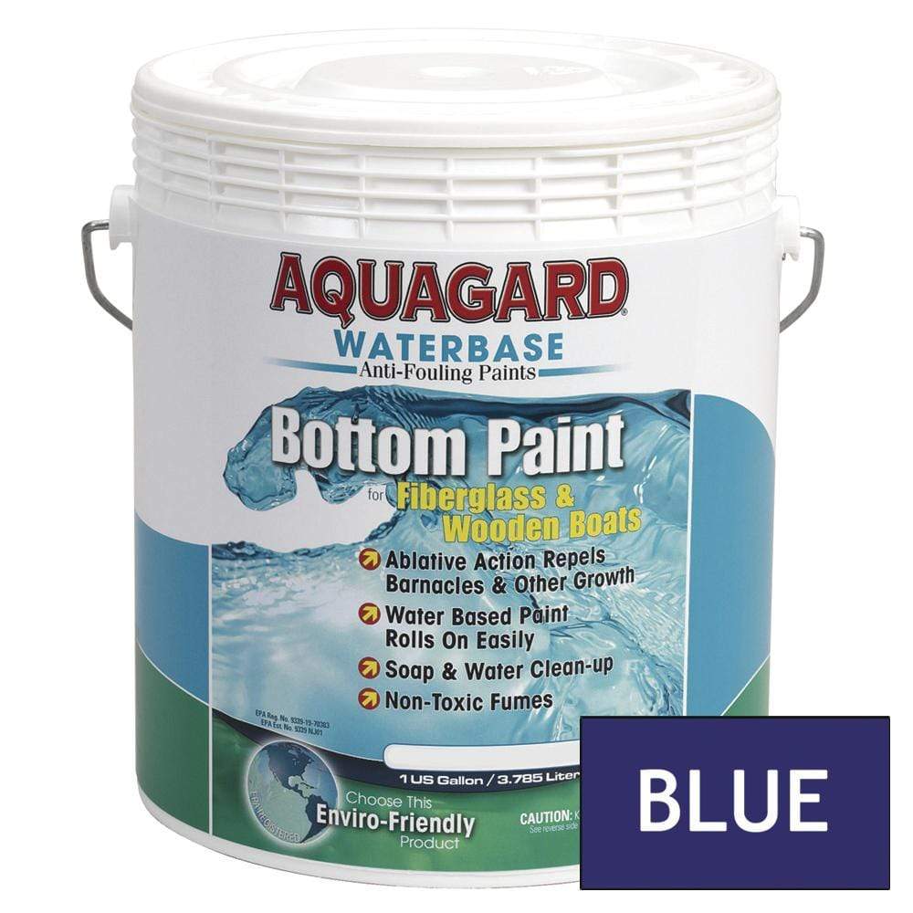 Aquagard Qualifies for Free Shipping Aquagard Waterbased Anti-Fouling Bottom Paint 1 Gallon Blue #10103
