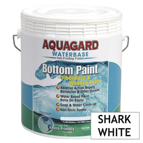 Aquagard Qualifies for Free Shipping Aquagard Waterbased Anti-Fouling Bottom Paint 1 Gallon White #10107