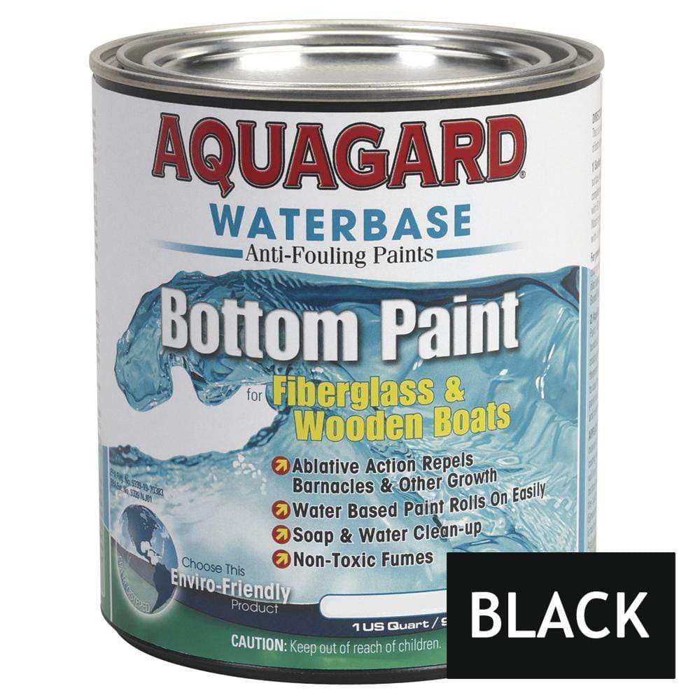 Aquagard Qualifies for Free Shipping Aquagard Waterbased Anti-Fouling Bottom Paint 1 Quart Black #10001