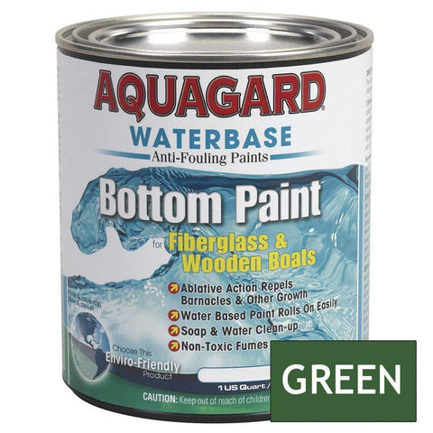 Aquagard Qualifies for Free Shipping Aquagard Waterbased Anti-Fouling Bottom Paint 1 Quart Green #10004