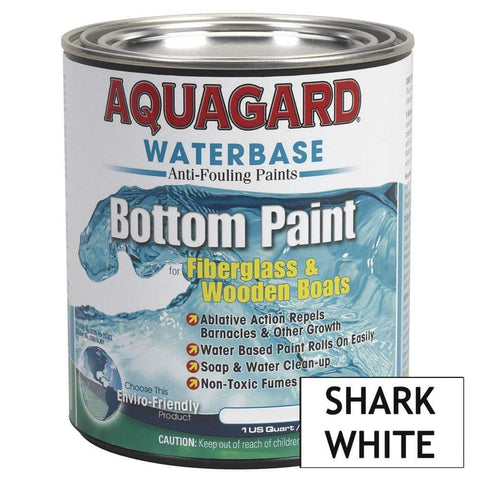 Aquagard Qualifies for Free Shipping Aquagard Waterbased Anti-Fouling Bottom Paint 1 Quart White #10007