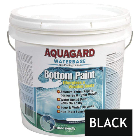 Aquagard Qualifies for Free Shipping Aquagard Waterbased Anti-Fouling Bottom Paint 2 Gallon Black #10201
