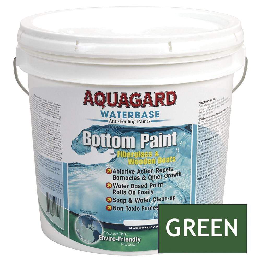 Aquagard Qualifies for Free Shipping Aquagard Waterbased Anti-Fouling Bottom Paint 2 Gallon Green #10204