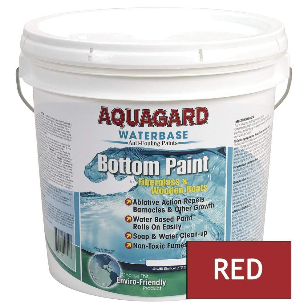 Aquagard Qualifies for Free Shipping Aquagard Waterbased Anti-Fouling Bottom Paint 2 Gallon Red #10202