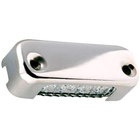 Attwood Marine Qualifies for Free Shipping Attwood 1.5" Oval LED SS Micro Light Horiz/Vert Bezels White #6350W7