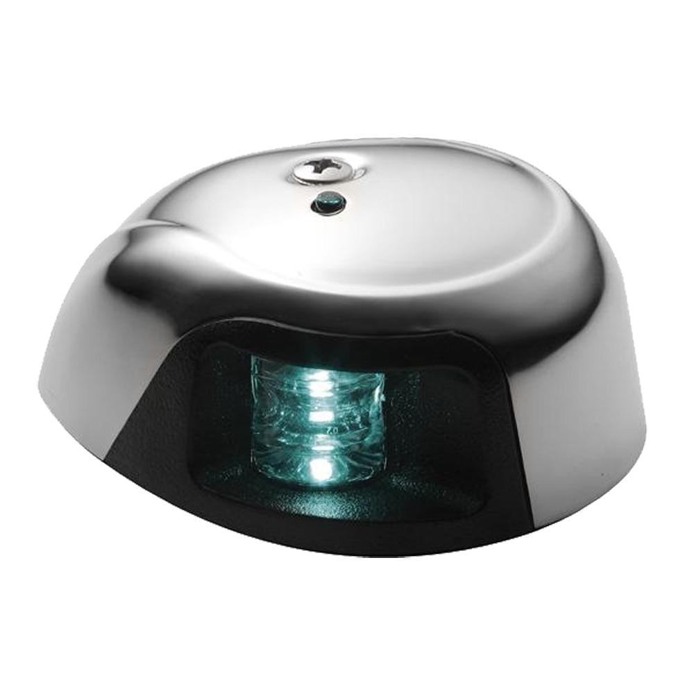 Attwood Marine Not Qualified for Free Shipping Attwood 1 NM Stainless LED Starboard Side Light Green #3530G7