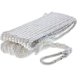 Attwood Marine Qualifies for Free Shipping Attwood 3/8" x 25' Double Braided Nylon White #117680-7