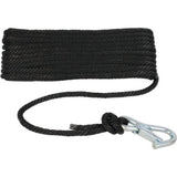 Attwood Marine Qualifies for Free Shipping Attwood 3/8" x 50' Solid Braid MFP Anchor Line Black #11742-7
