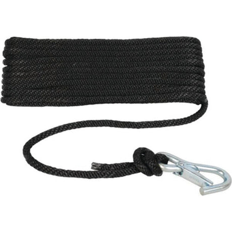 Attwood Marine Qualifies for Free Shipping Attwood 3/8" x 50' Solid Braid MFP Anchor Line Black #11742-7