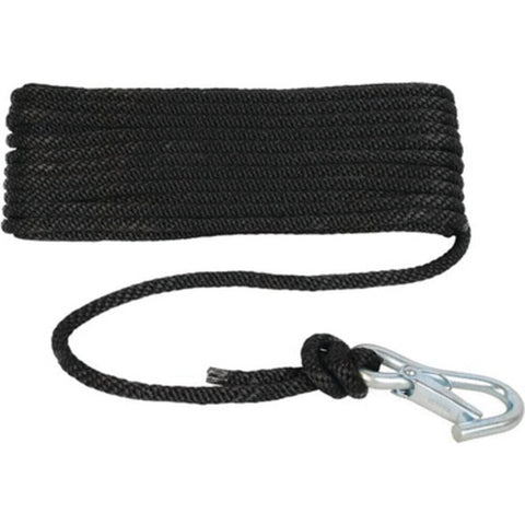 Attwood Marine Qualifies for Free Shipping Attwood 3/8" x 50' Solid Braid MFP Anchor Line Black #11742-7
