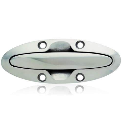 Attwood Marine Qualifies for Free Shipping Attwood 4-1/2" Flush Cleat 4-Hole Counter-Sunk Mount SS #66510-7