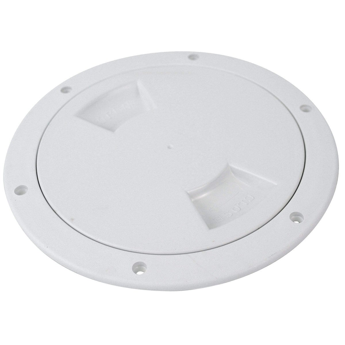 Attwood 6" Inspection Deck Plate-White #12792-1