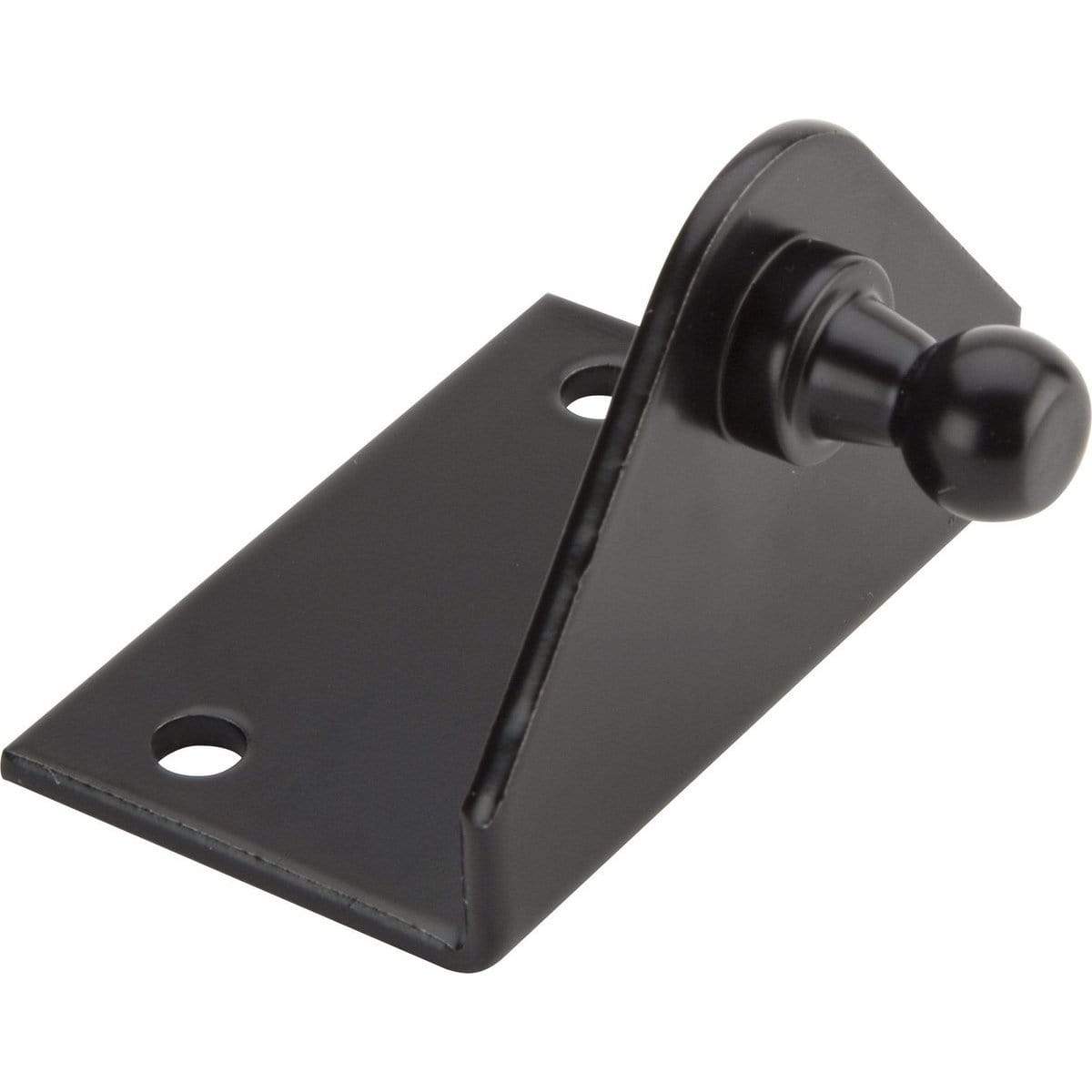 Attwood 90-Degree Bracket Black with 10mm Ball #SL50BP3-1