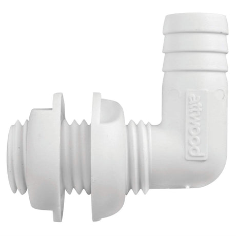Attwood Marine Qualifies for Free Shipping Attwood 90-Degree Thru-Hull Connector 3/4" Hose Black #3880-1