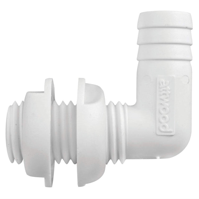 Attwood Marine Qualifies for Free Shipping Attwood 90-Degree Thru-Hull Connector 3/4" Hose Black #3880-1