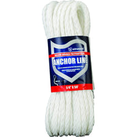 Attwood Anchor Line Poly Hollow Braided Spring Hook 1/4