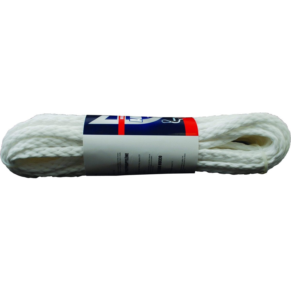Attwood Anchor Line Poly Hollow Braided Spring Hook 1/4" x 50' #11714-7